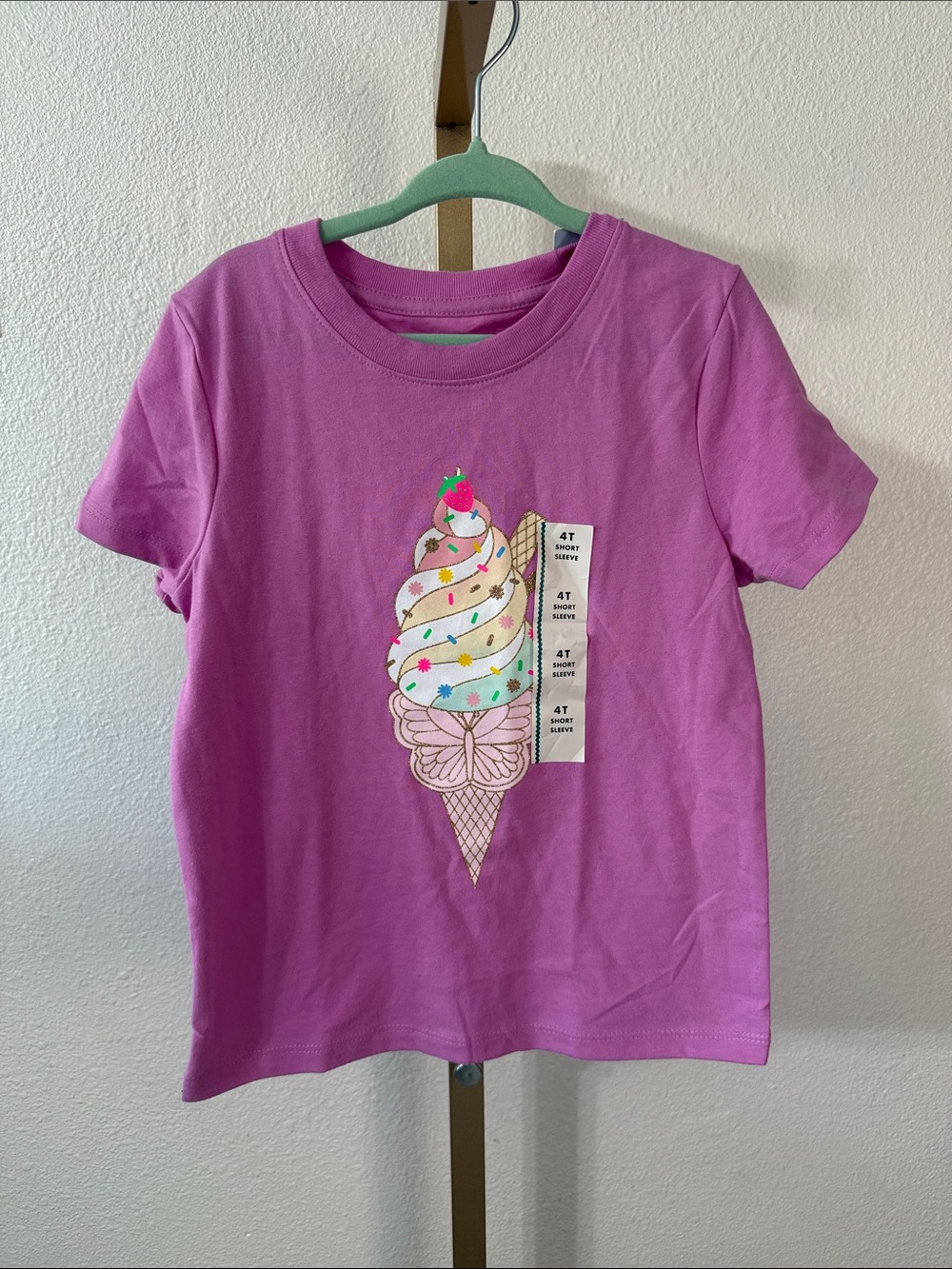 Target Purple Kids Ice Cream Graphic Tee